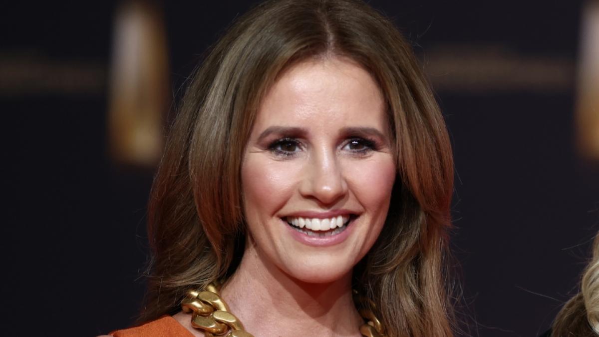 Mareile H&ouml;ppner bei der Verleihung des Deutschen Fernsehpreises 2024. (Foto)