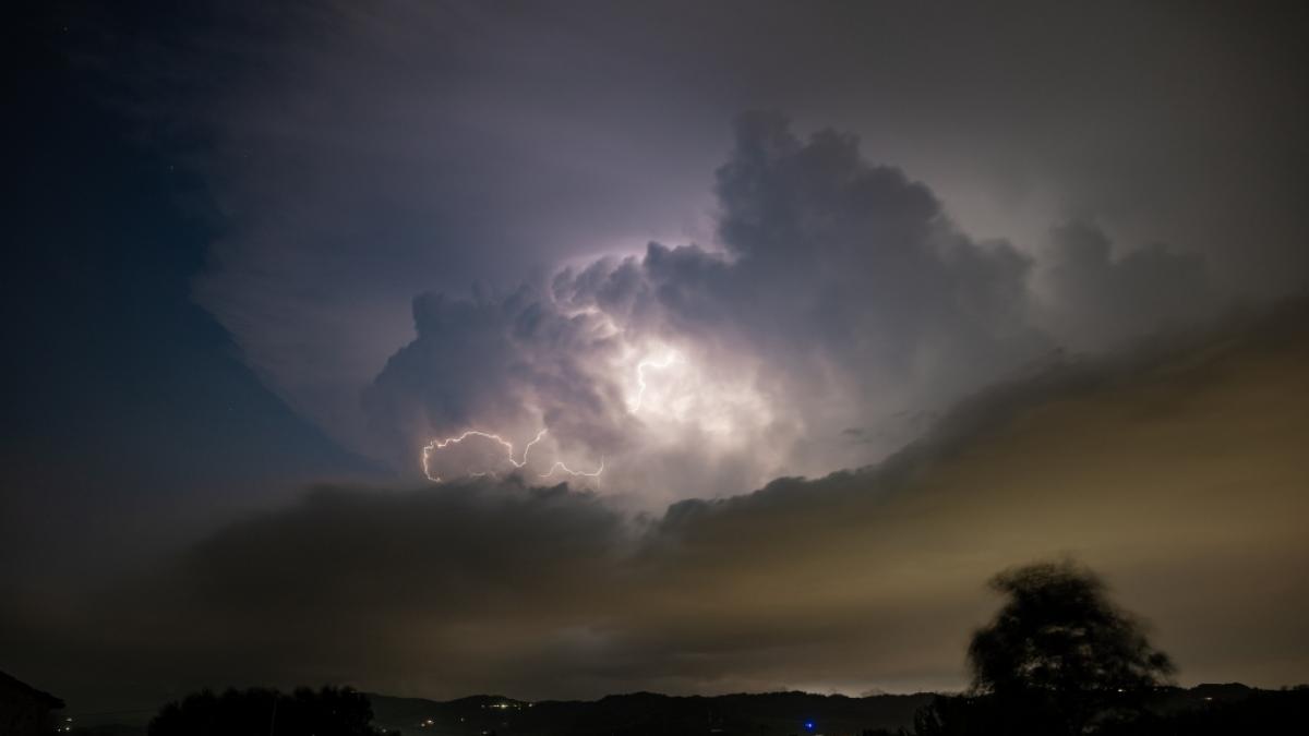 In Italien w&uuml;ten aktuell schwere Unwetter. (Foto)