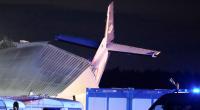 Eine Cessna krachte bei schlechten Wetterverhältnissen in einen Hangar. Bei dem Absturz auf dem Sportflughafen Chrcynno (Polen) starben fünf Menschen.