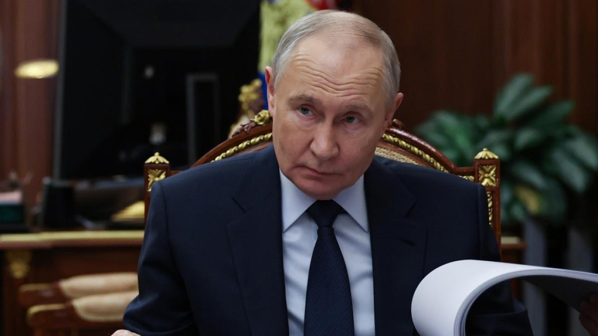 Schlechte Nachrichten f&uuml;r Wladimir Putin: Die Ukraine soll ein russisches Drohnenlager in Kursk zerst&ouml;rt haben. (Foto)