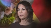 Bundesaußenministerin Annalena Baerbock ist abgestürzt