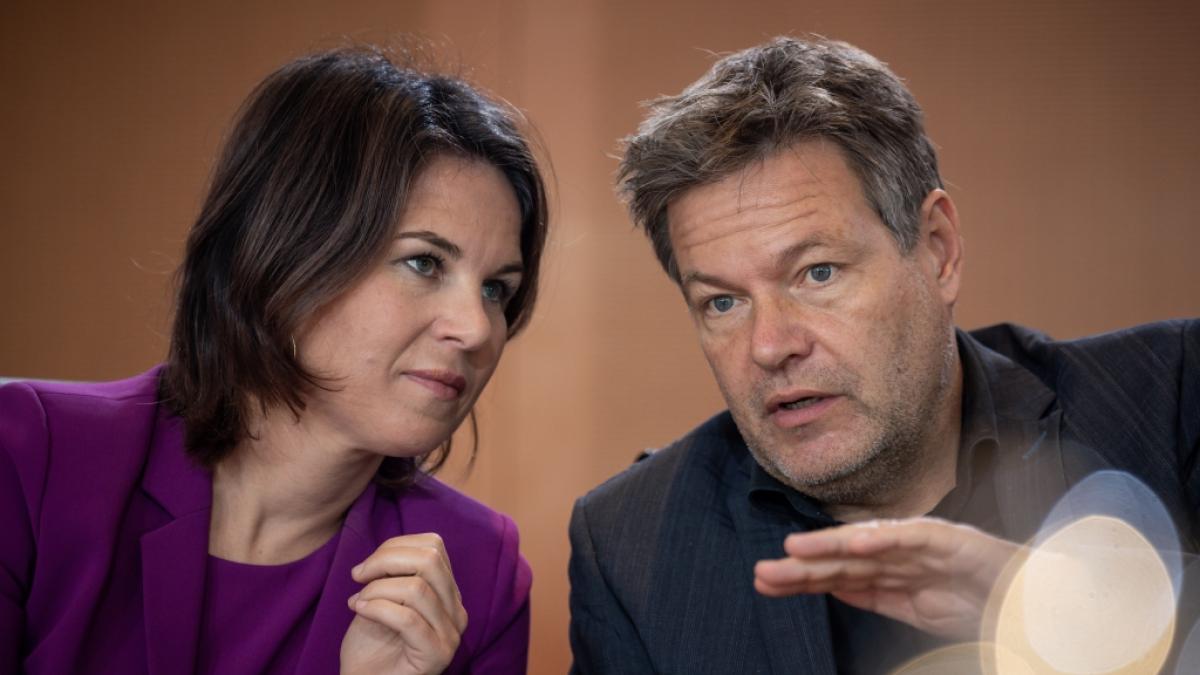 Annalena Baerbock und Robert Habeck im November 2022. (Foto)