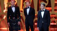 Sebastian Vettel hielt die Laudatio für Michael Schumacher.