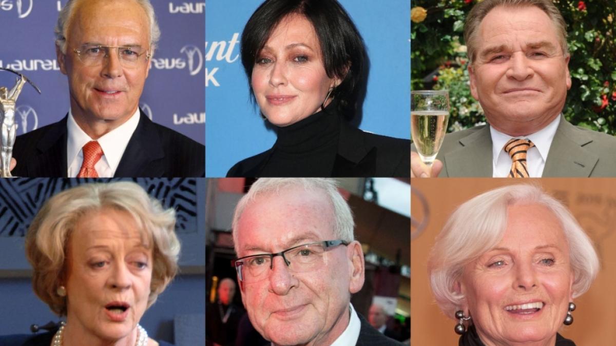 2024 als Jahr des Abschieds: Mit Franz Beckenbauer, Shannen Doherty, Fritz Wepper, Maggie Smith, Peter Zwegat und Ruth Maria Kubitschek sind echte Fanlieblinge verstorben. (Foto)