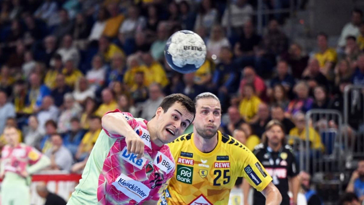 Die F&uuml;chse Berlin holen sich erstmals durch den Sieg gegen die&nbsp;Rhein-Neckar L&ouml;wen die Meisterschaft in der Handball-Bundesliga. (Foto)