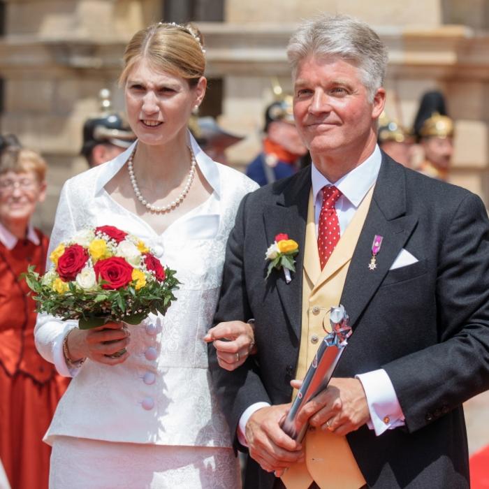 Ohne Kleid! So war die deutsche Royals-Hochzeit