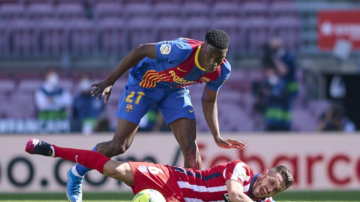 RB Leipzig verpflichtet&nbsp;Bar&ccedil;a-Talent Ilaix Moriba (oben) bis 2026. (Foto)
