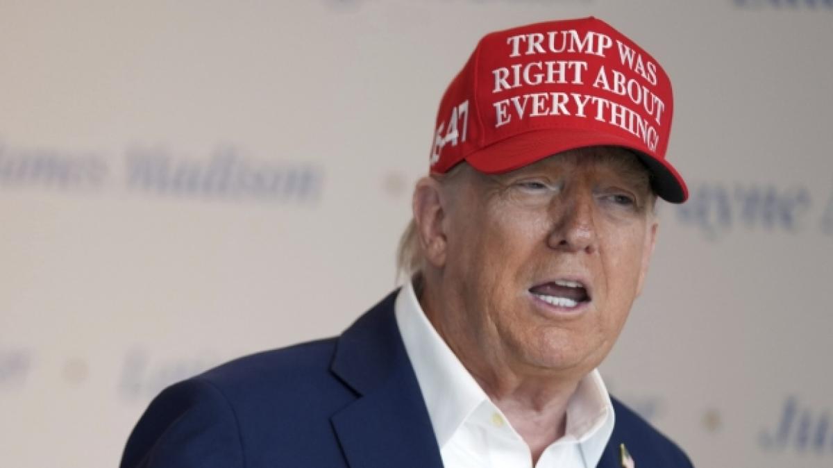 Donald Trump windet sich vor klaren Sanktionen gegen Wladimir Putin. (Foto)