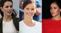 Kate Middleton, Prinzessin Sofia von Schweden und Meghan Markle.
