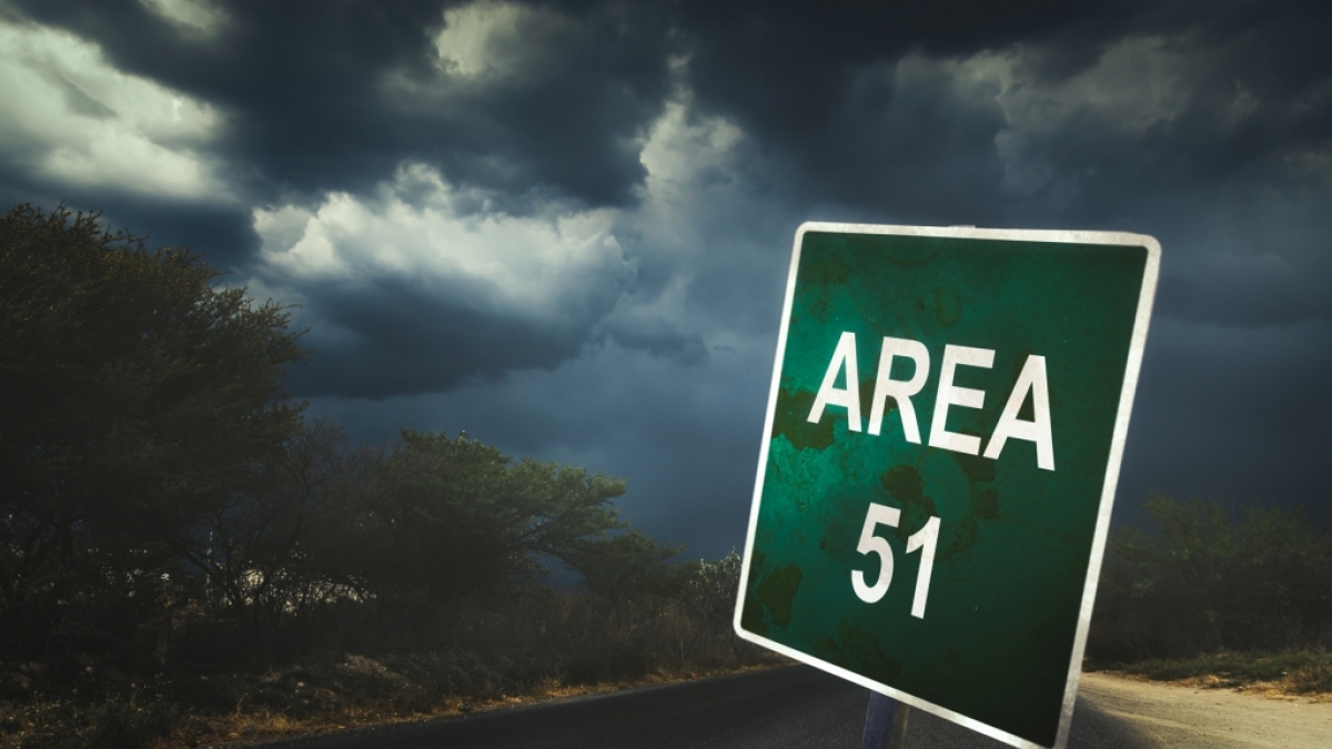 In der N&auml;he der Area 51 wurde ein angeblicher Tentakel-Krater entdeckt (Symbolbild). (Foto)
