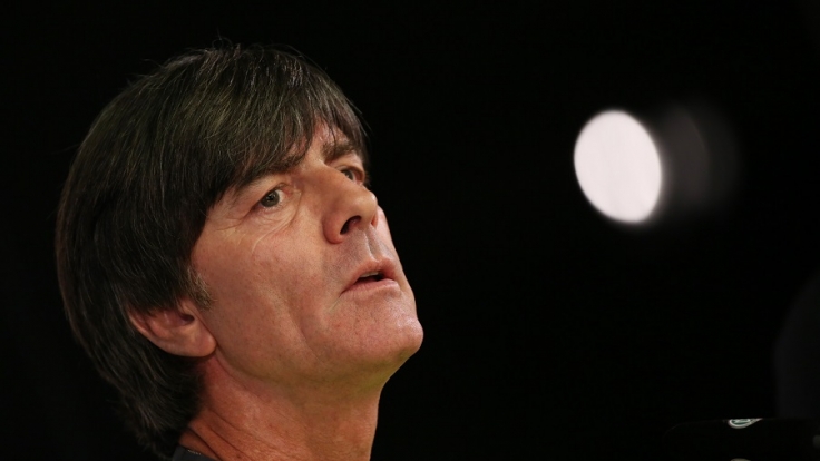 Bundestrainer Joachim Löw bei der Pressekonferenz vor dem Länderspiel gegen England in Berlin.