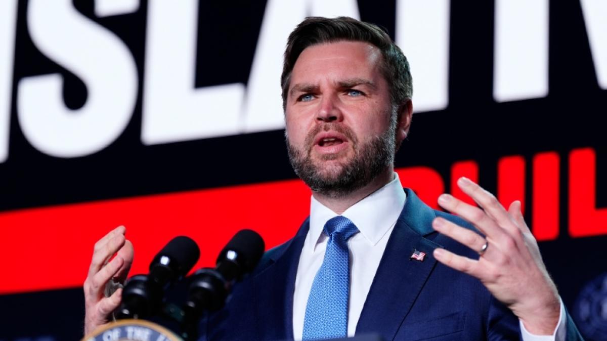JD Vance sieht sich mit einer verbalen Attacke konfrontiert. (Foto)