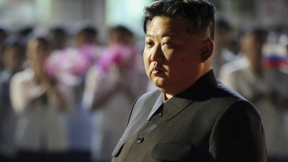 Nach einer mehrt&auml;gigen Milit&auml;r&uuml;bung der USA mit Japan und S&uuml;dkorea l&auml;sst Nordkoreas Machthaber Kim Jong-un erneut bei Raketentests die Muskeln spielen. (Foto)