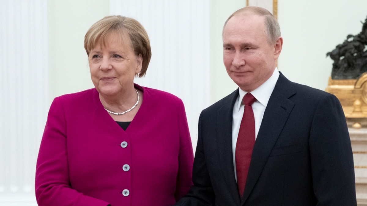 Merkel setzte in ihrer Russland-Politik auf Gespr&auml;che mit Putin. (Foto)