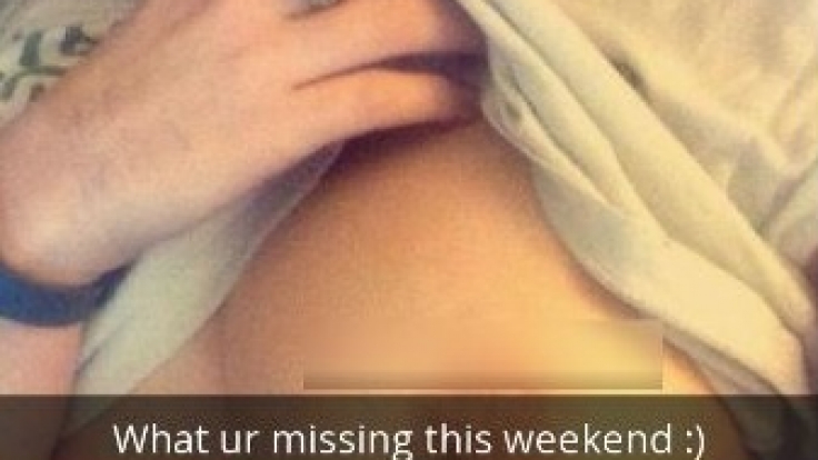 Snapchat nackte frauen auf Snapchat Nacktbilder