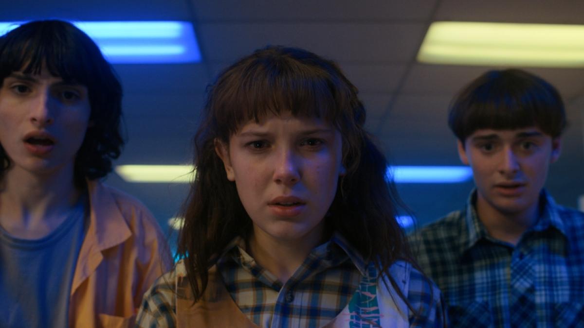 Finn Wolfhard, Millie Bobby Brown und Noah Schnapp sind auch in Staffel 5 wieder mit dabei. (Foto)