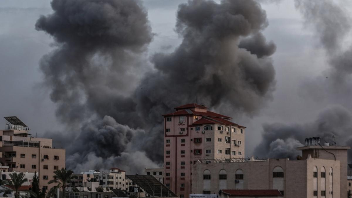 Als Reaktion auf den massiven Angriff durch die Hamas hat Israel Luftangriffe im Gazastreifen ausgef&uuml;hrt. (Foto)