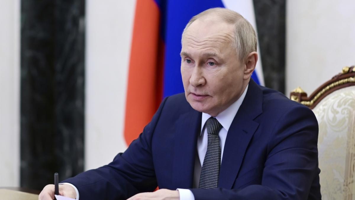 Wladimir Putin soll erneut einen Panzer im Ukraine-Krieg verloren haben. (Foto)