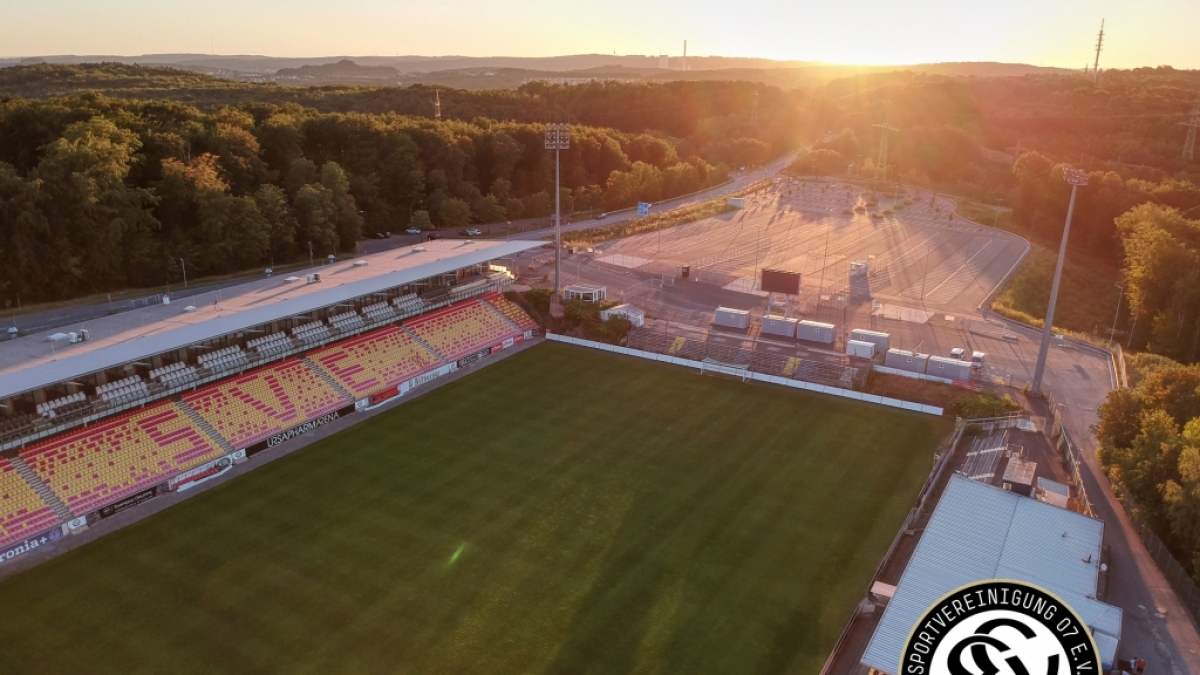 Alles zum aktuellen Spiel des SV Elversberg lesen Sie hier auf news.de. (Foto)