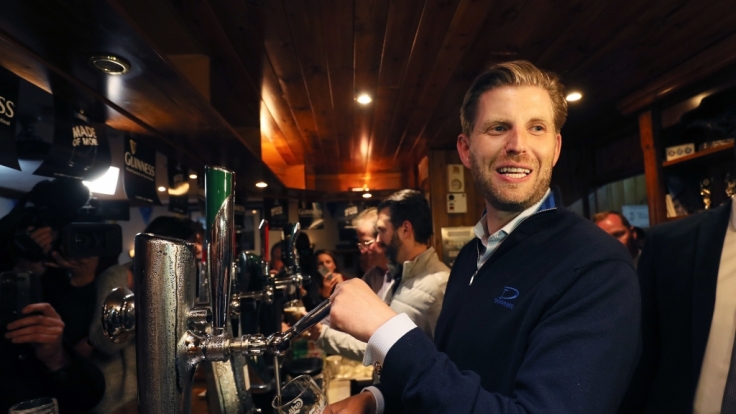 Eric Trumpf wirft den US-Demokraten ein mieses Spiel mit dem Coronavirus vor.