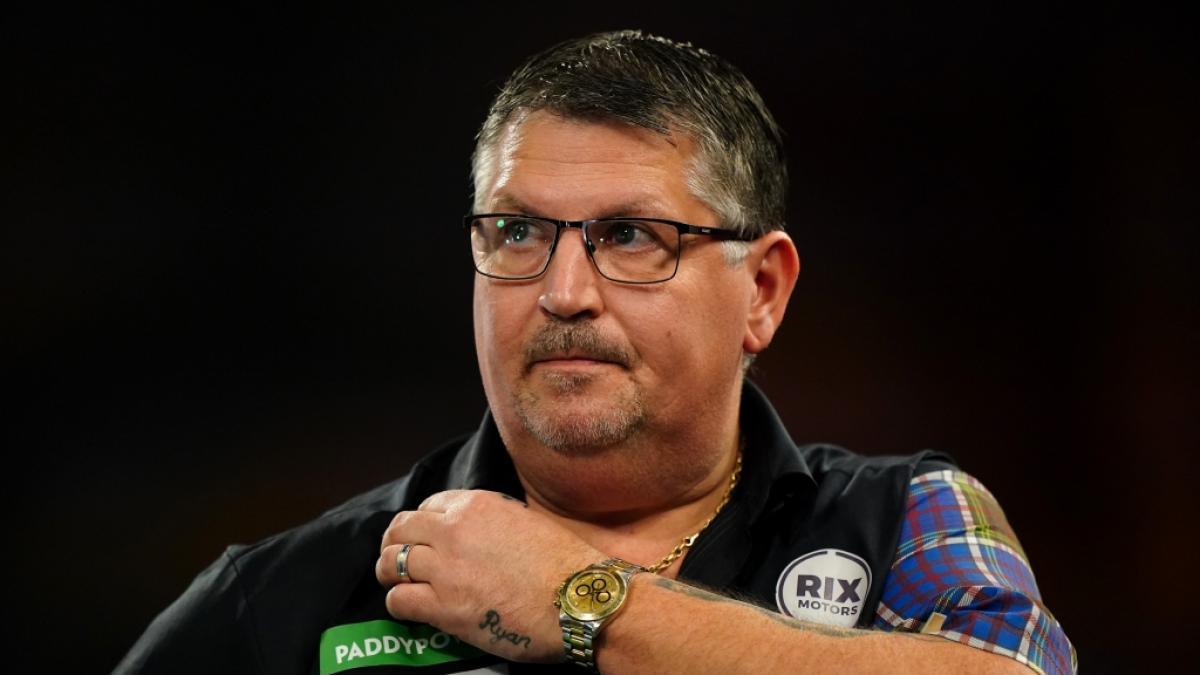 F&uuml;r Gary Anderson alias "The Flying Scotsman" war im Achtelfinale der Darts-WM gegen Brendan Dolan Endstation. (Foto)