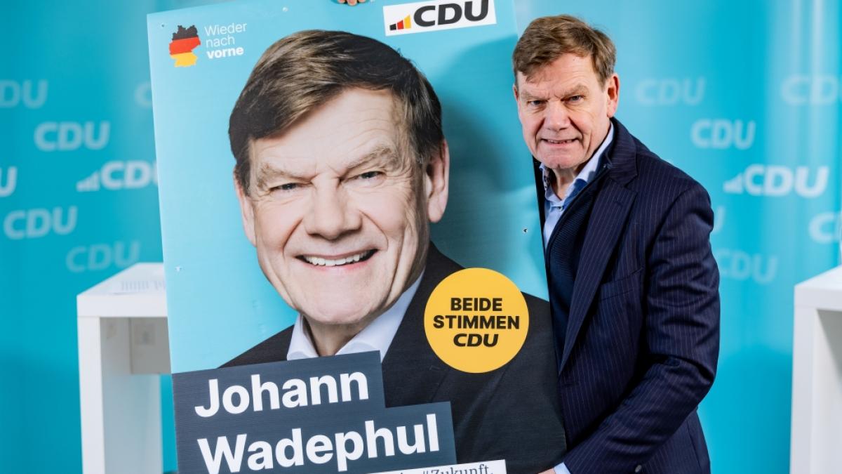 Johann Wadephul geht f&uuml;r die CDU als Spitzenkandidat des Landesverbandes Schleswig-Holstein in den Bundestagswahlkampf 2025. (Foto)