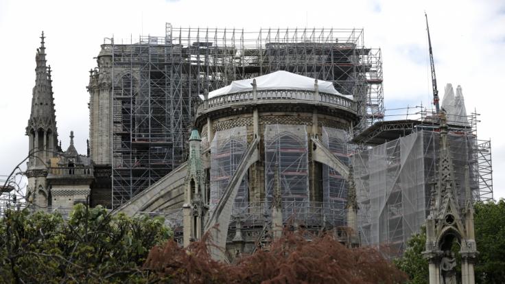 Notre-Dame soll neu aufgebaut werden.
