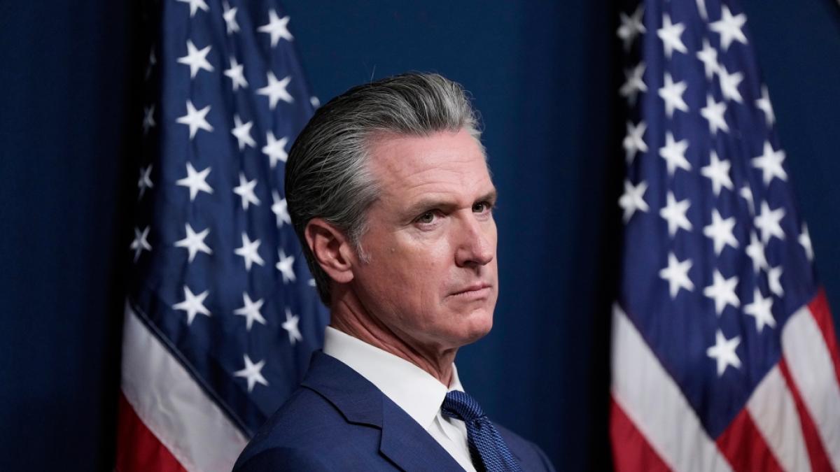 Der kalifornische Gouverneur Gavin Newsom legt sich mit Donald Trump an. (Foto)