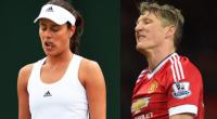 Beide haben ihre Karriere in der Nationalmannschaft beendet: Ana Ivanovic und Bastian Schweinsteiger.