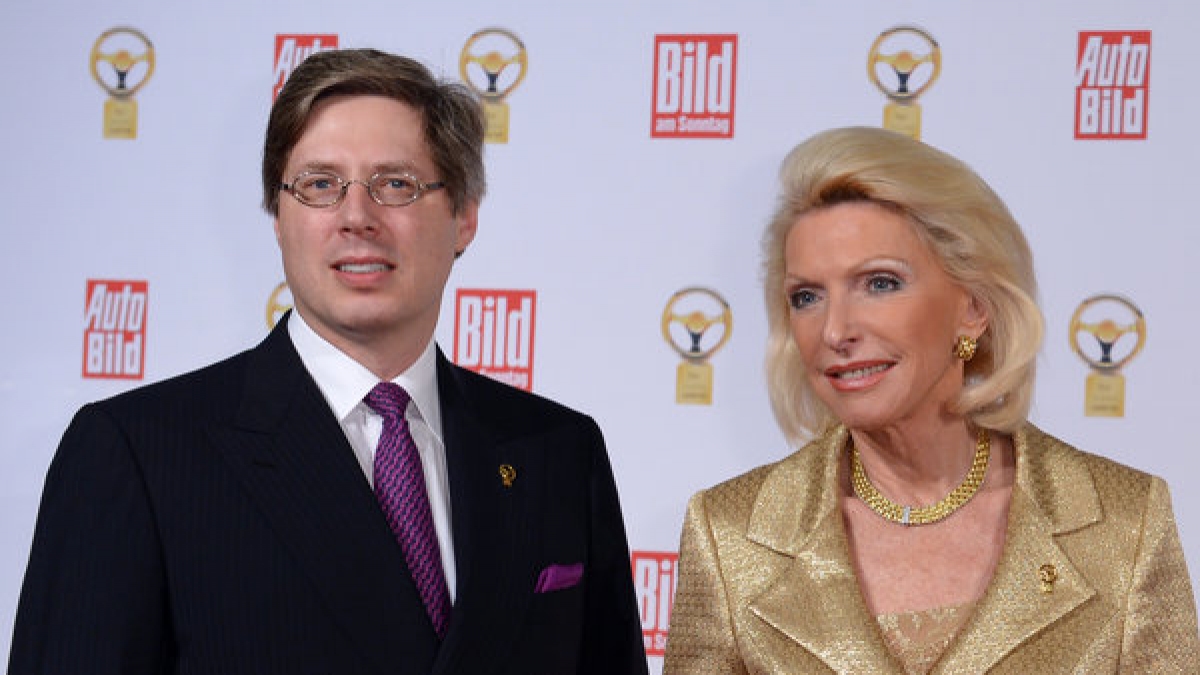 Die reichste Famile: Maria-Elisabeth Schaeffler-Thumann und Sohn Georg Schaeffler. (Foto)