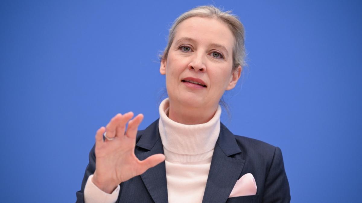 Bei "X" wettert AfD-Chefin Alice Weidel gegen die Sonderverm&ouml;genspl&auml;ne von Friedrich Merz. (Foto)