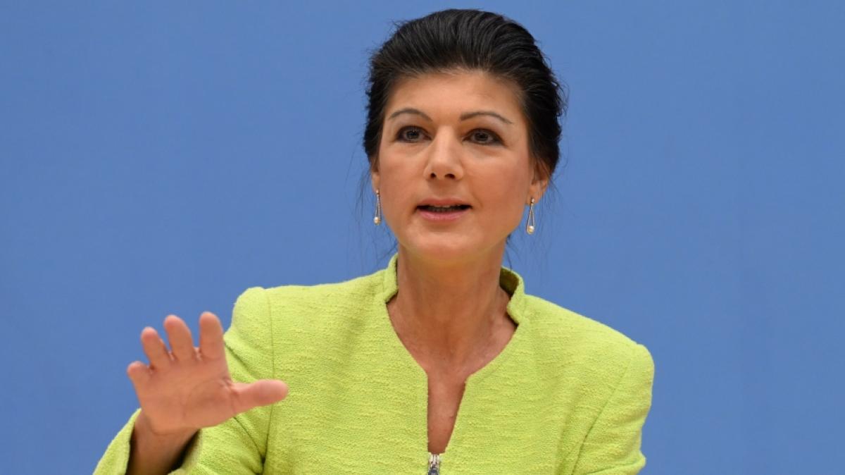 Sahra Wagenknecht k&auml;me mit ihrem neuen B&uuml;ndnis auf 14 Prozent der W&auml;hlerstimmen. (Foto)