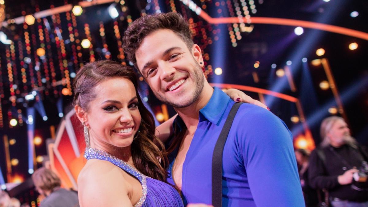 Christina Luft und Luca H&auml;nni: Sie lernten sich 2020 bei "Let's Dance" kennen. (Foto)