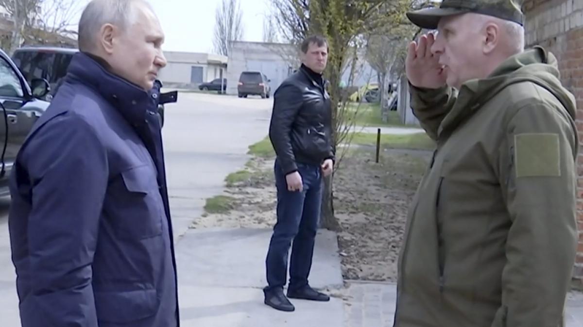 Wladimir Putin droht eine riesige Gegenoffensive der Ukrainer. (Foto)