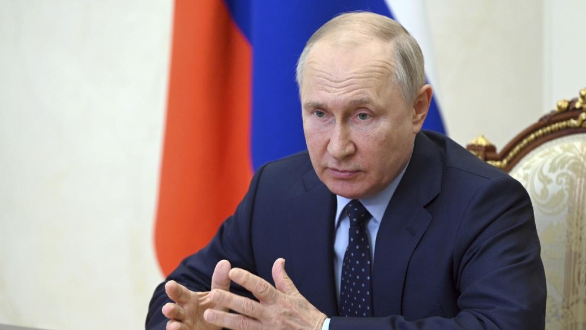 Wladimir Putin r&uuml;stet auf! Angeblich plant Russland den Bau tausender iranischer Super-Drohnen. (Foto)