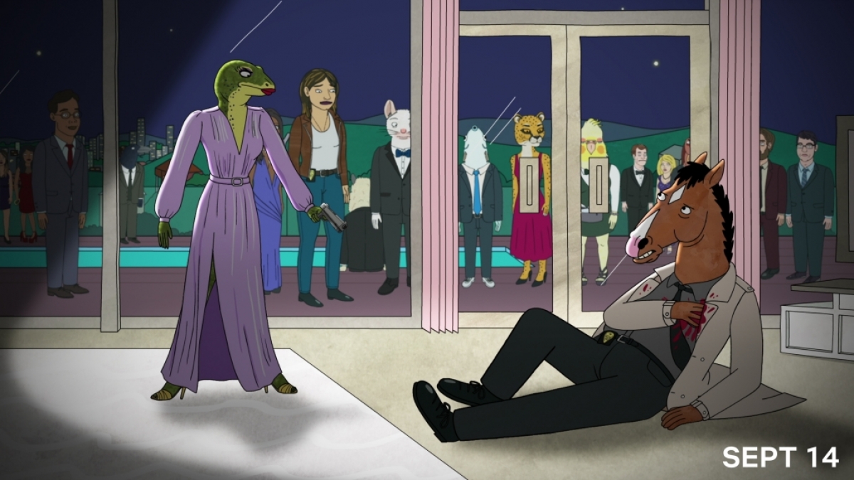 Ab September l&auml;uft die f&uuml;nfte Staffel von "BoJack Horseman" auf Netflix. (Foto)