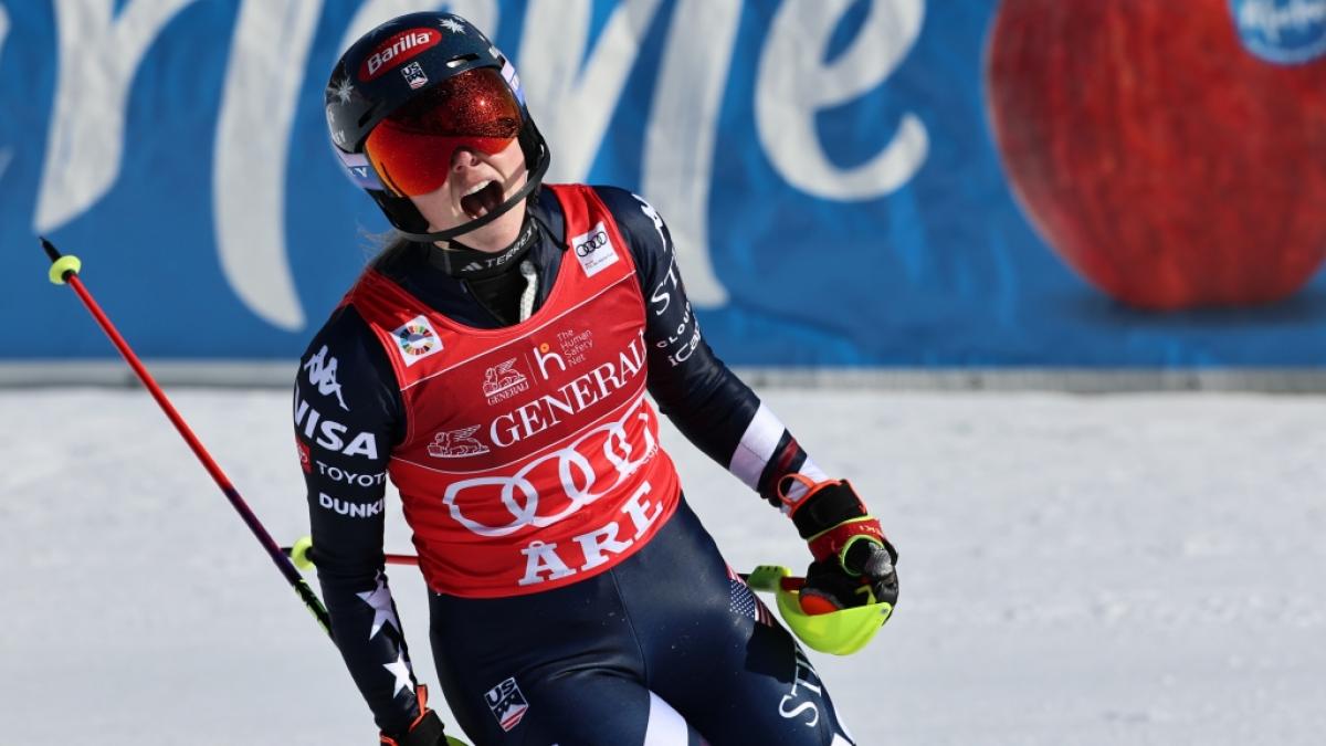 Der alpine Skiweltcup der Damen mit US-Star Mikaela Shiffrin wird im Free-TV gezeigt. (Foto)
