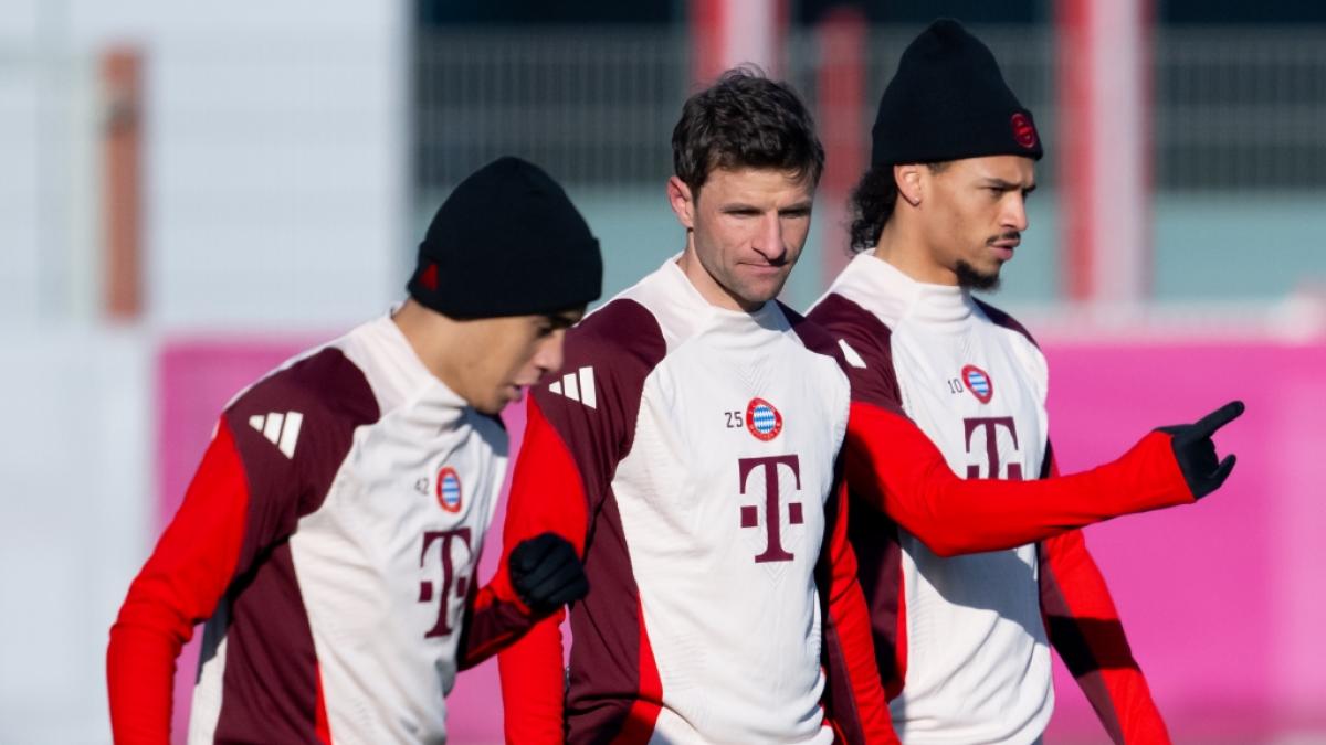 Thomas M&uuml;ller im Training. (Foto)