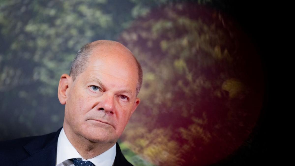 Bundeskanzler Olaf Scholz hat sich beim Joggen verletzt. (Symbolfoto) (Foto)