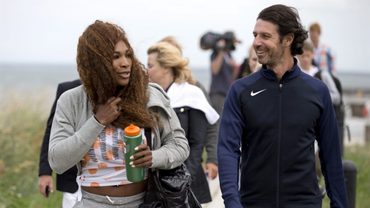 Tolles Paar: Serena Williams und Patrick Mouratoglou.