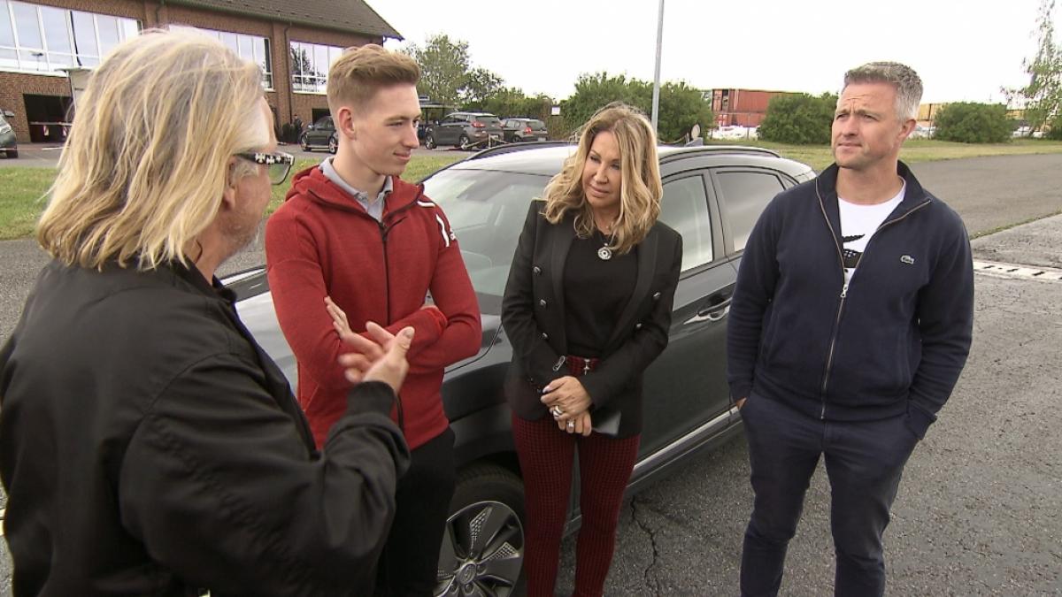 Robert und Carmen Geiss &uuml;berraschen Tochter Davina mit einem Fahrsicherheitstraining mit Formel-1-Star Ralf Schumacher und seinem Sohn David. (Foto)
