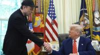 Kurz nach dieser Szene flogen öffentlich die Fetzen: Die einstige Männerfreundschaft zwischen Elon Musk und Donald Trump ist Geschichte.