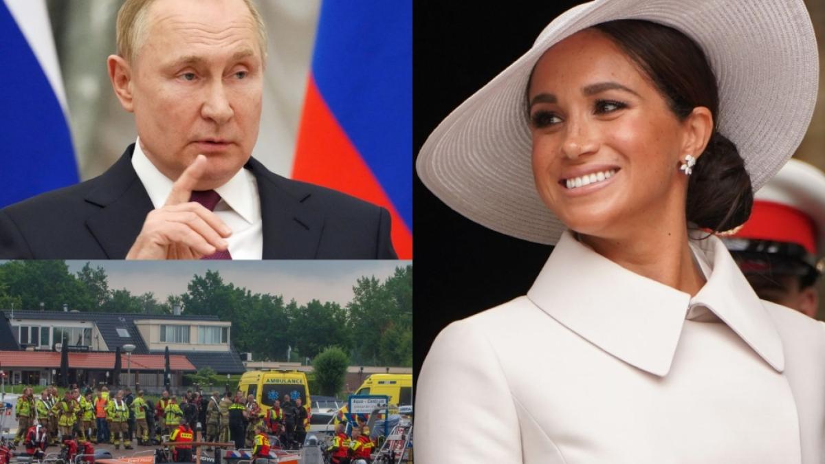 News des Tages am 22.07.2022 mit Schlagzeilen zu Wladimir Putin, Kanu-Ungl&uuml;ck in den Niederlanden und Meghan Markle. (Foto)