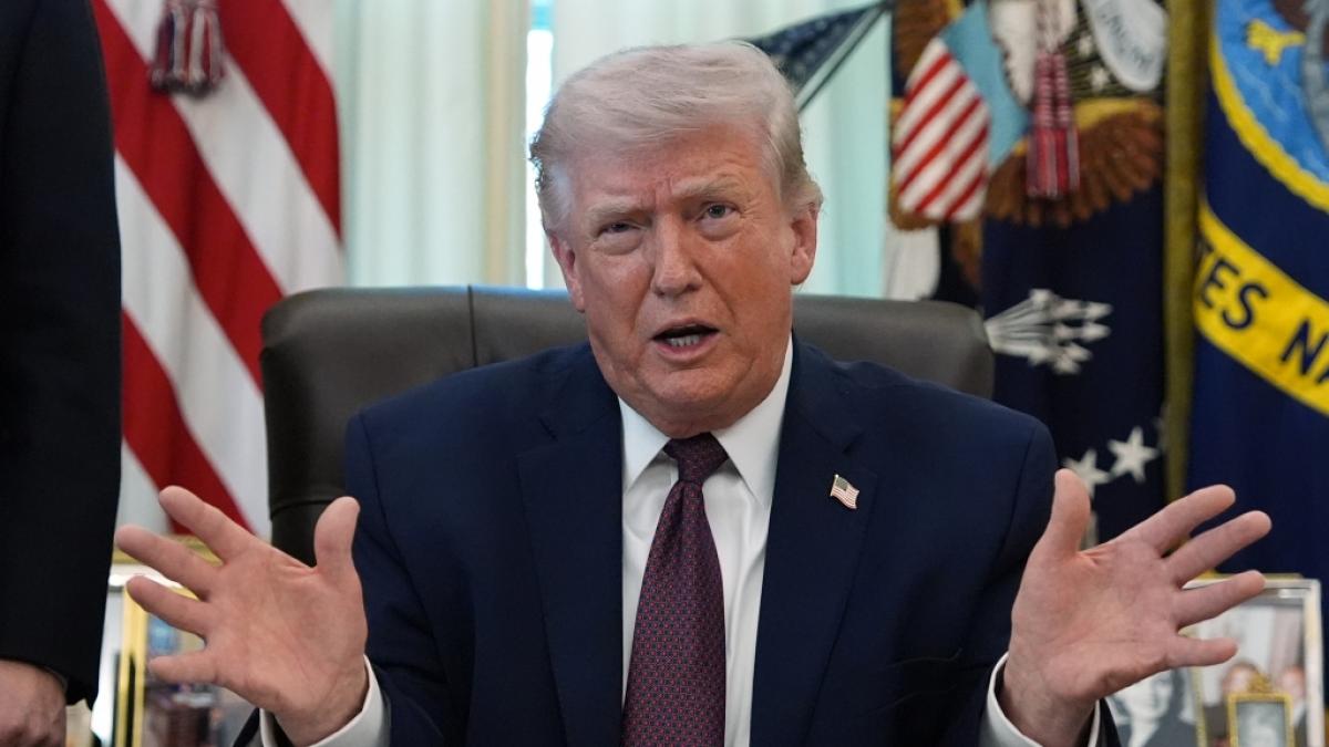 Donald Trump k&uuml;ndigte erneut einen baldigen R&uuml;ckzug aus dem Iran an. (Foto)