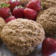 Muffins mit Früchten sind besonders im Sommer beliebt.