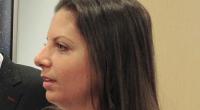 Putin-Propagandistin Margarita Simonjan ließ sich im russischen Staatsfernsehen über das Bildungssystem in den USA aus.
