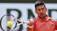 Novak Djokovic in Aktion.
