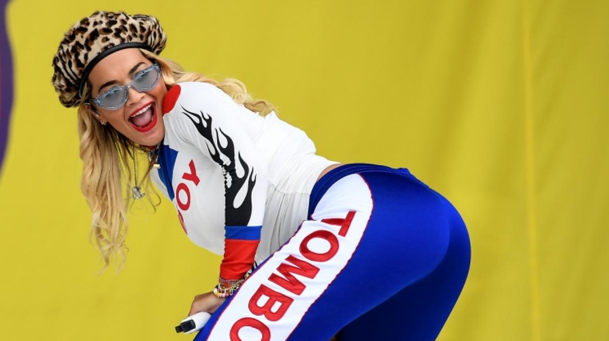 Rita Ora l&auml;sst ihre Fans im Netz wieder schwitzen. (Foto)