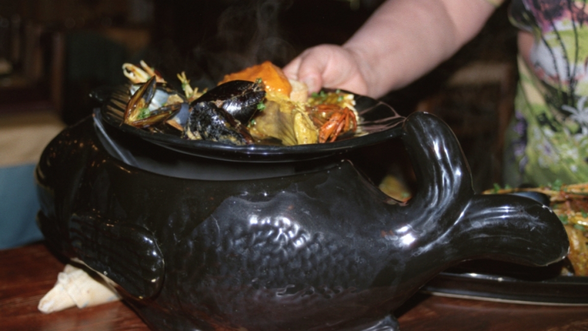 Ber&uuml;hmt und ber&uuml;chtigt: Franz&ouml;sische Muschelsuppe. (Foto)
