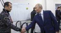 Wladimir Putin besucht das Nationale Medizinische Forschungszentrum für Traumatologie und Orthopädie.